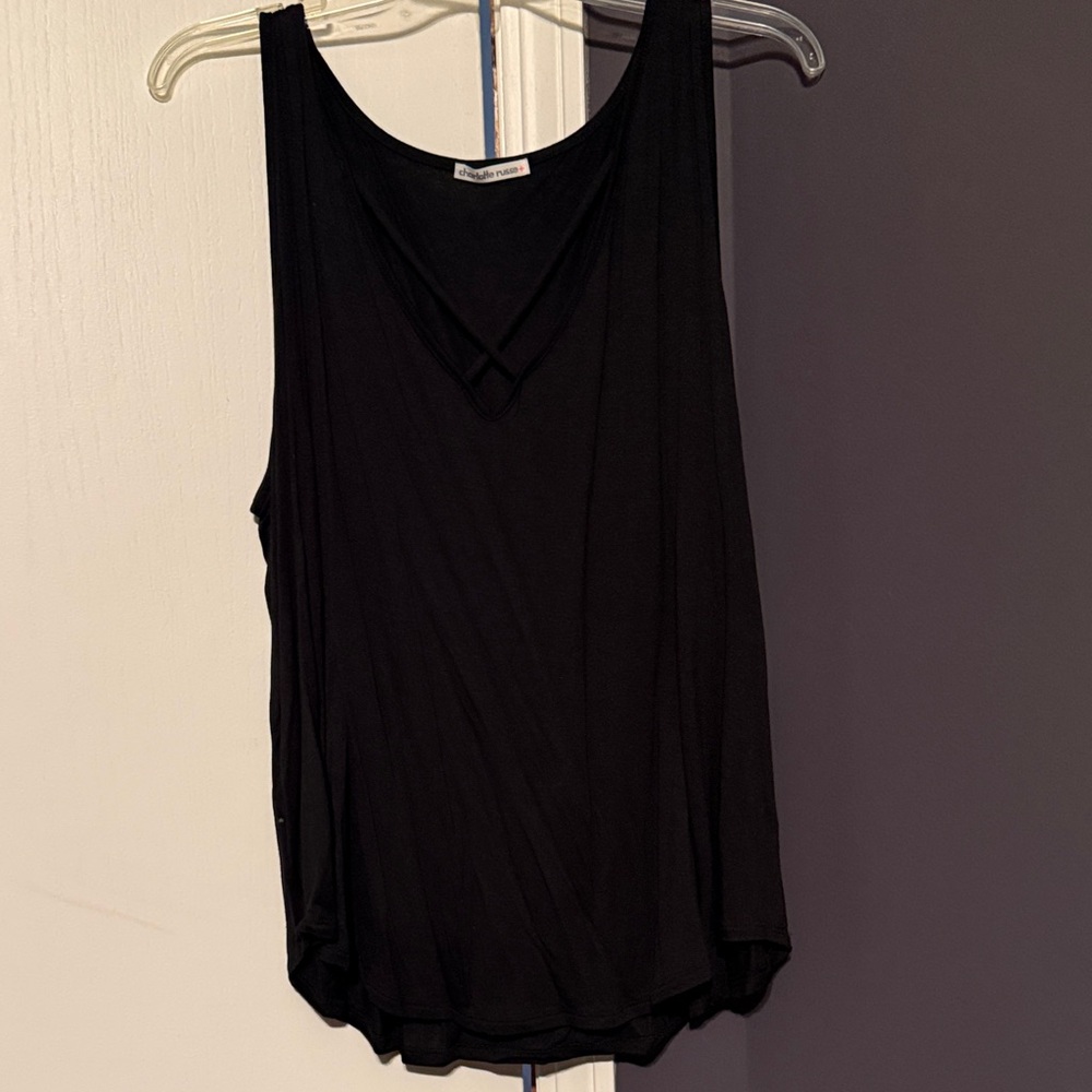 Charlotte Russe black tank top